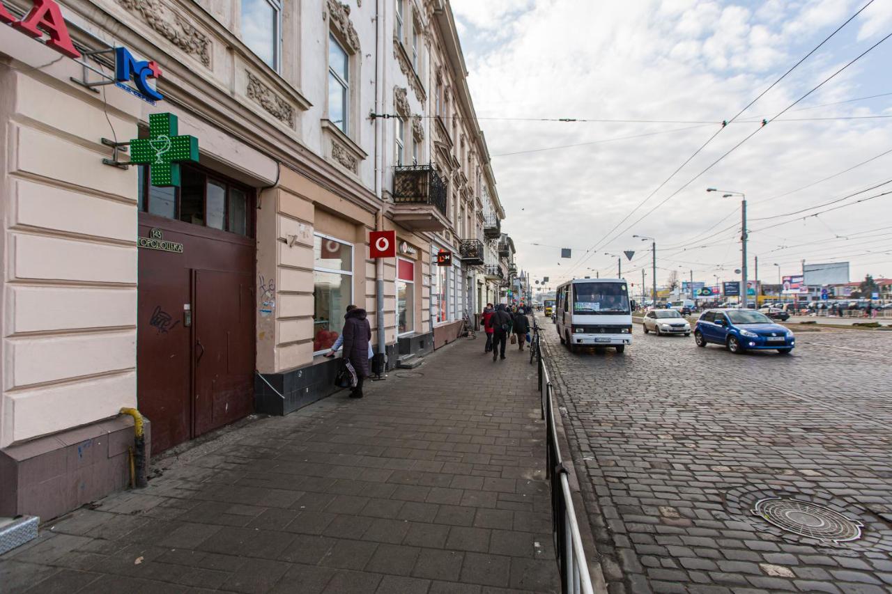 Нова Квартира Студія Біля Ж/Д Вокзалу На Вул. Городоцькій Lviv Buitenkant foto