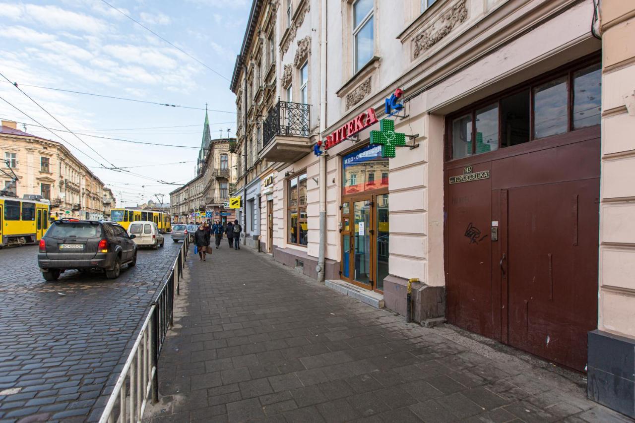 Нова Квартира Студія Біля Ж/Д Вокзалу На Вул. Городоцькій Lviv Buitenkant foto